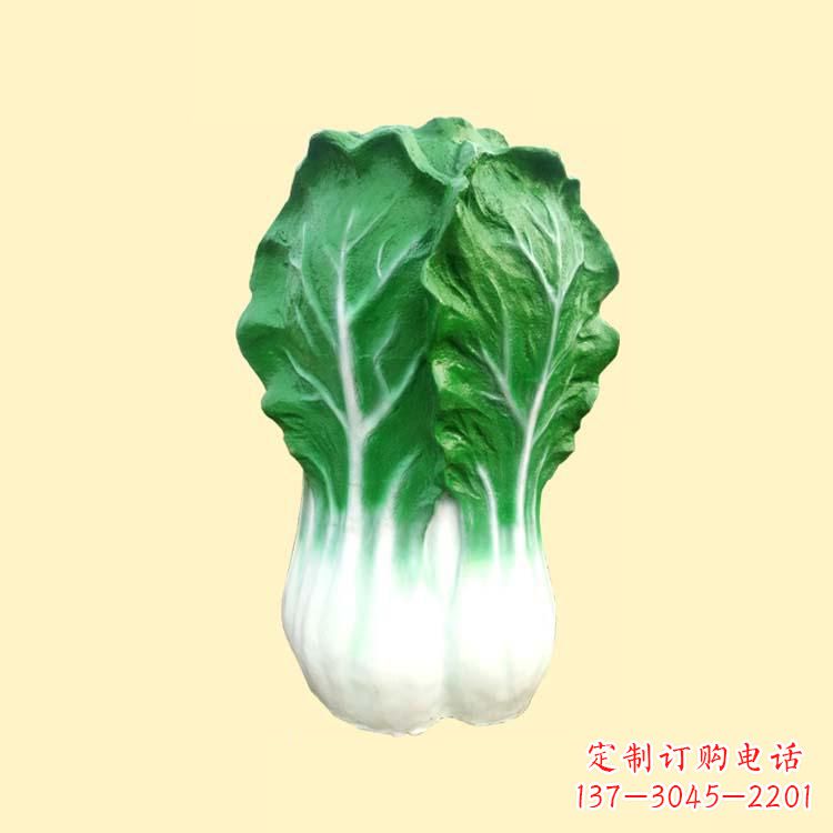 湖南白菜卡通雕塑