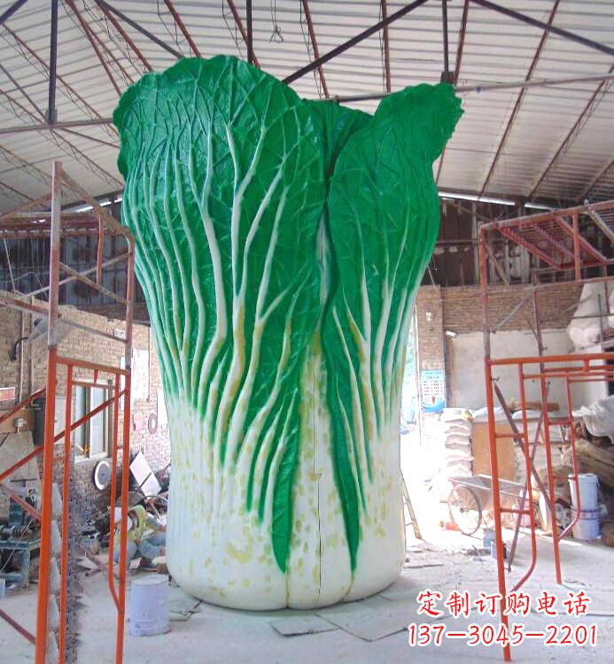 湖南白菜铜雕塑