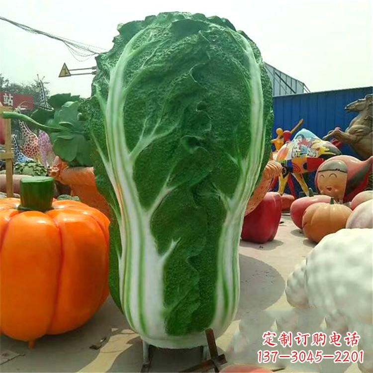 湖南大白菜雕像