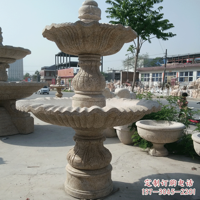 湖南砂岩雕塑喷泉