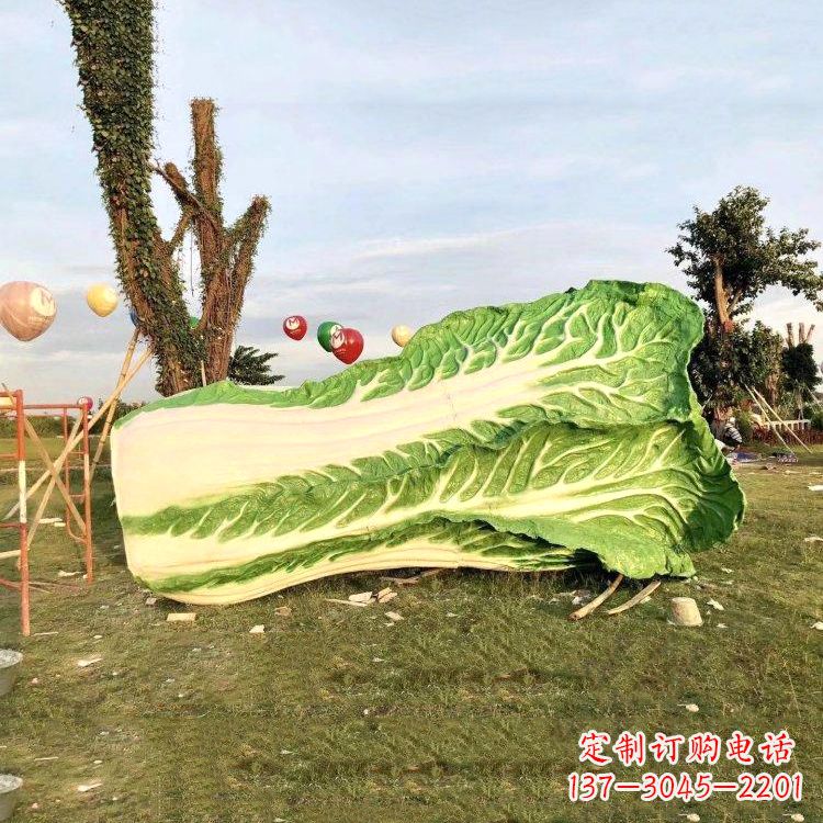 湖南玉白菜雕塑