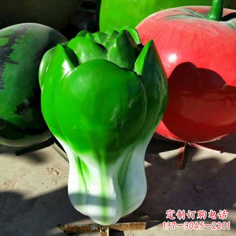 湖南招财大白菜雕塑