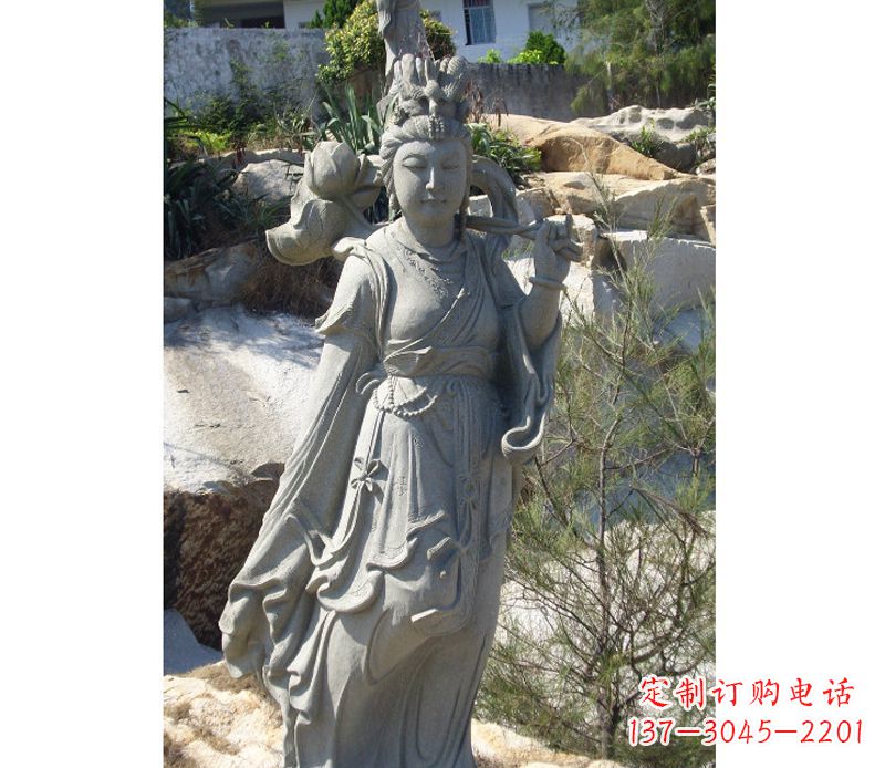 湖南八仙何仙姑石雕
