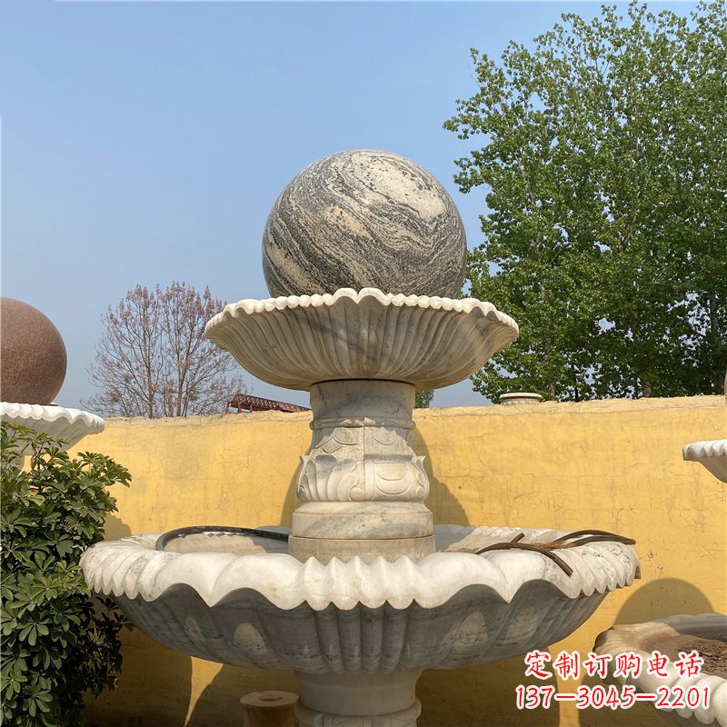 湖南瀑布景观白龙石喷泉雕塑