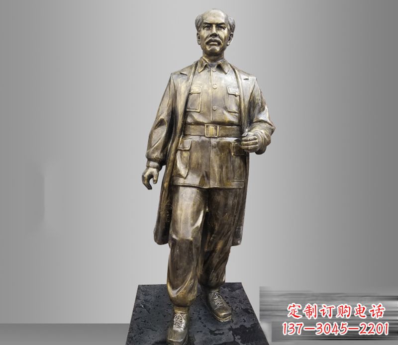 湖南白求恩铜雕
