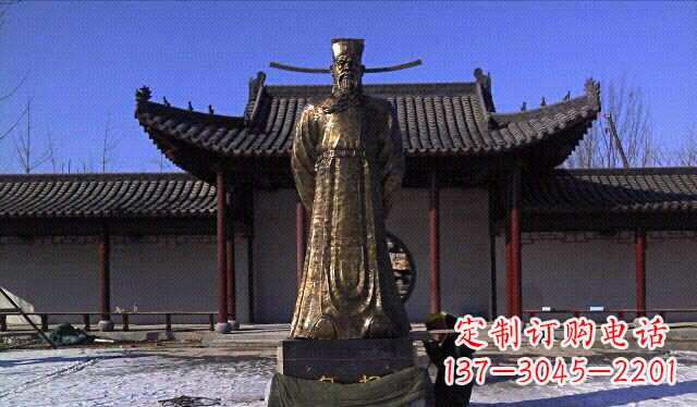 湖南包拯古代名人铜雕