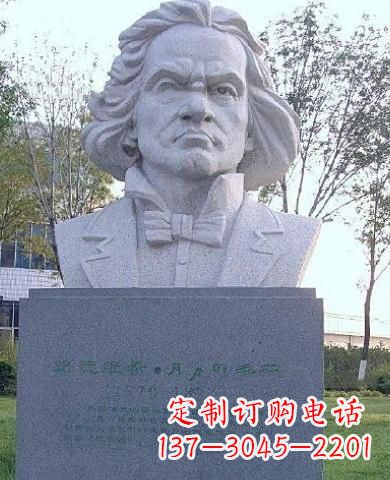 湖南贝多芬人物铜雕塑 音乐家铜雕塑-世界名人著名音乐家