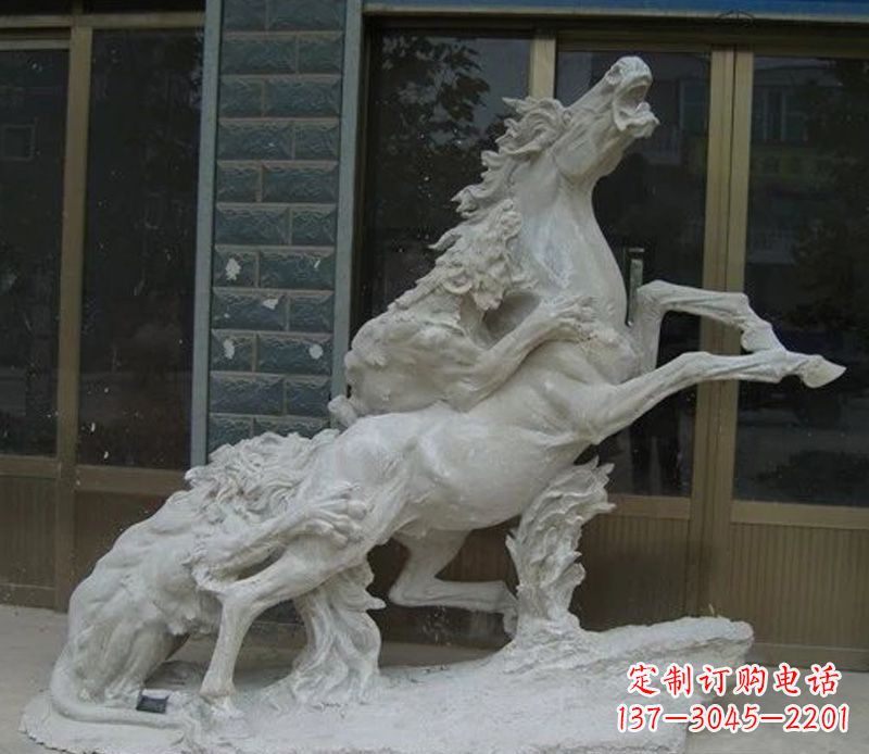 湖南奔马石雕