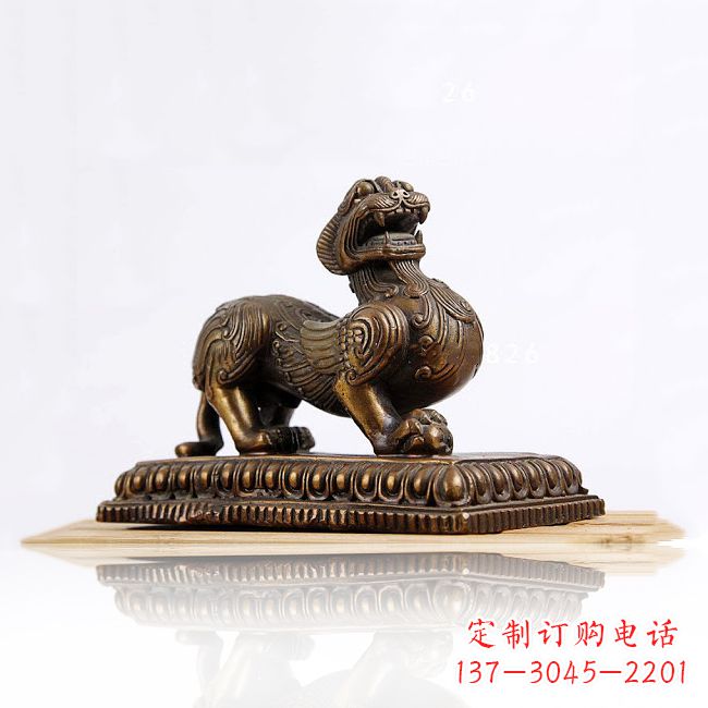 湖南狴犴雕塑摆件