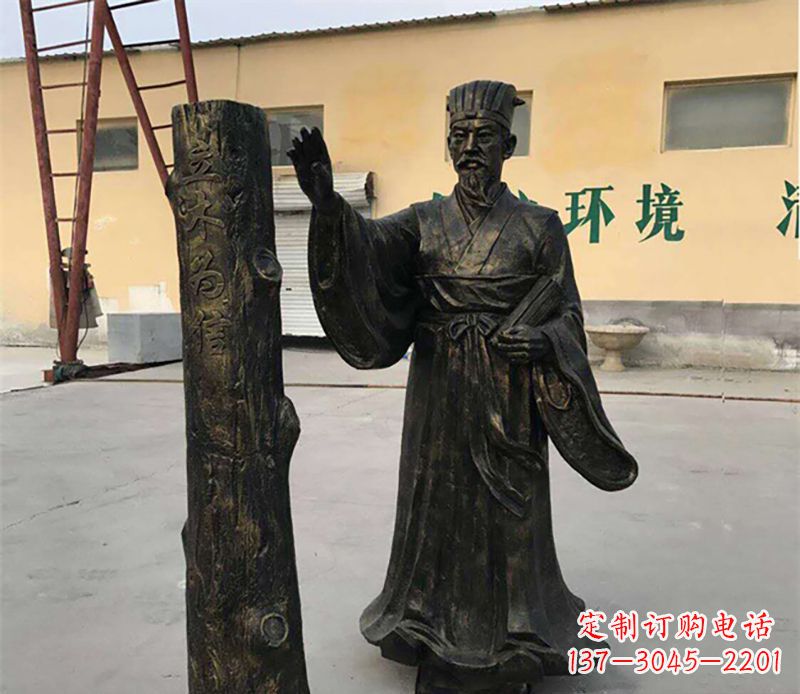 湖南扁鹊铜雕