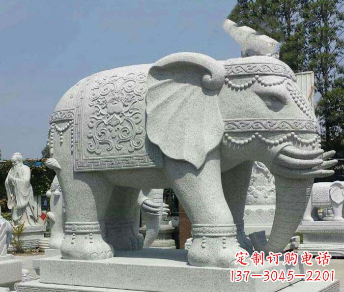湖南大象石雕,缅甸之美