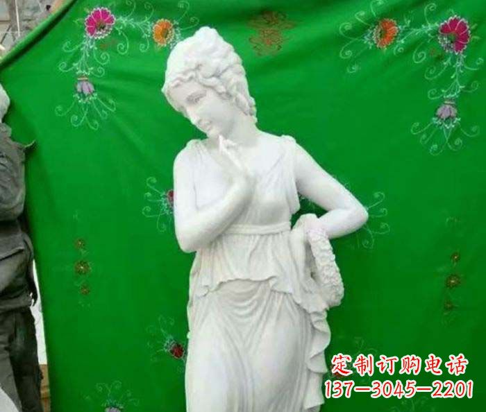 湖南别墅景观西方女人石雕