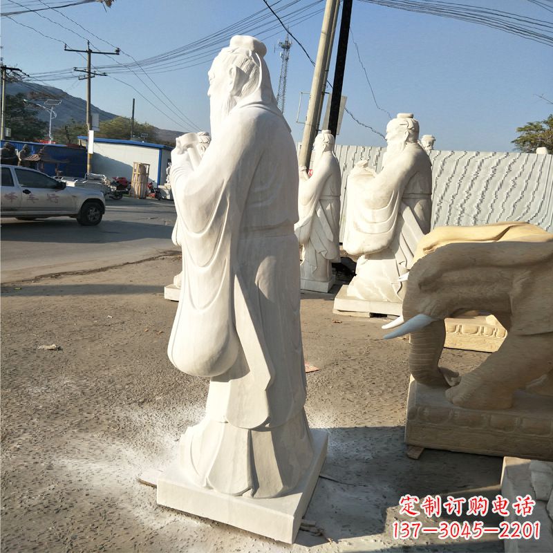 湖南玻璃钢雕塑孔子