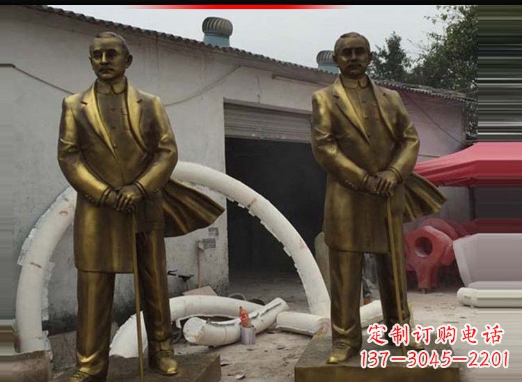 湖南玻璃钢仿铜孙中山