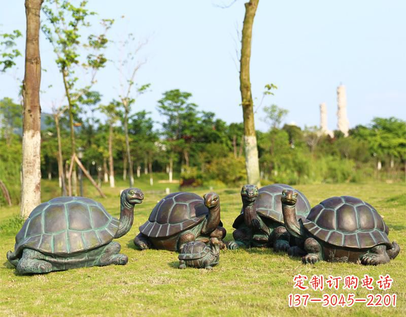 湖南玻璃钢乌龟雕塑——融合古典和现代的精美杰作