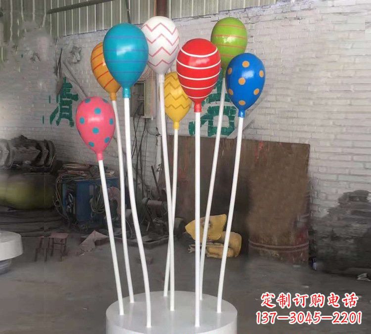 湖南玻璃钢仿真彩绘气球