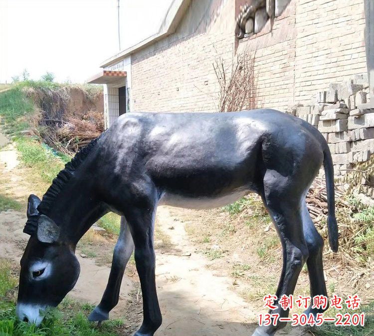 湖南玻璃钢雕刻毛驴,传承传统文化