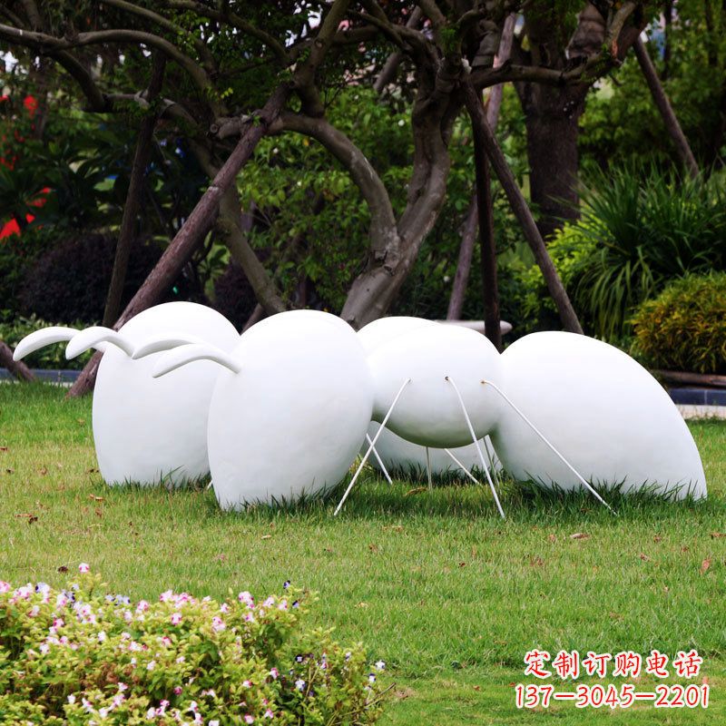 湖南玻璃钢蚂蚁公园雕塑