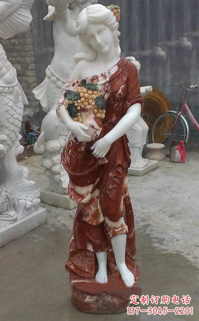 湖南玻璃钢之美——女性雕塑