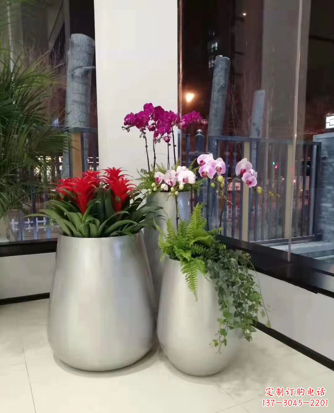 湖南玻璃钢盆景花盆雕塑