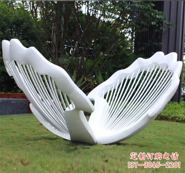 湖南不锈钢贝壳雕塑