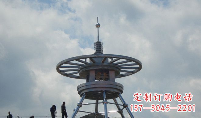 湖南不锈钢避雷针广场景观雕塑