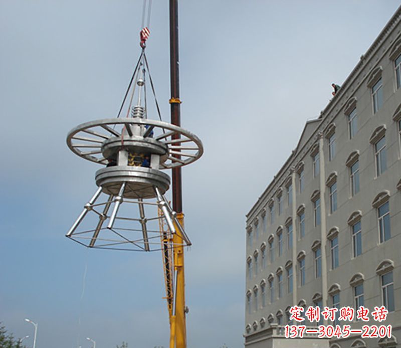 湖南不锈钢避雷针造型雕塑