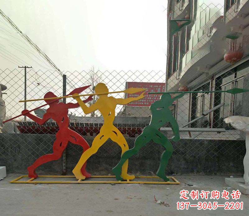 湖南不锈钢标枪雕塑