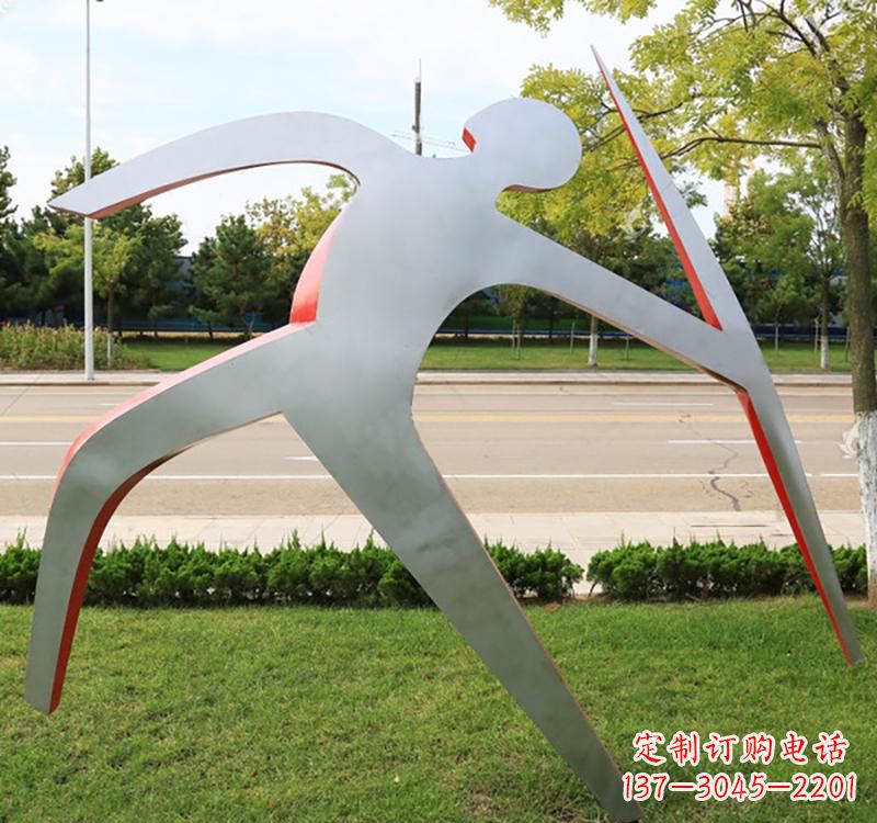 湖南不锈钢标枪雕塑2