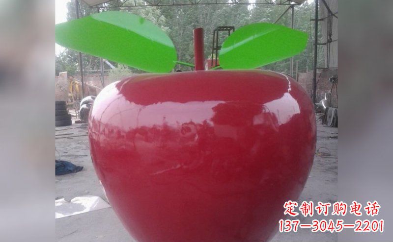湖南不锈钢城市苹果景观