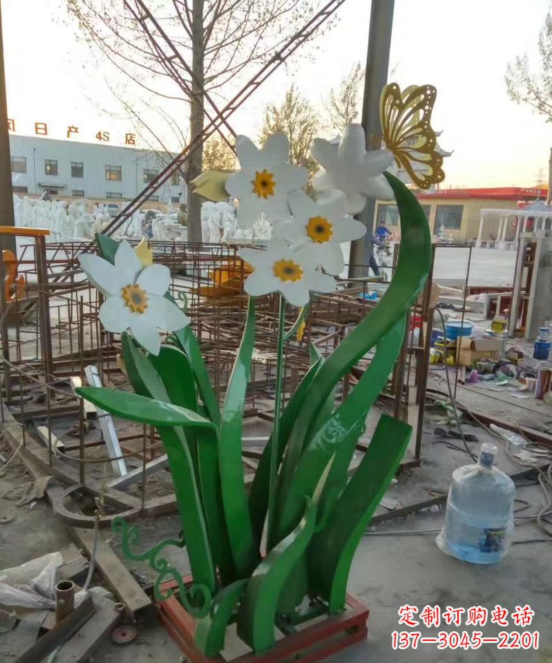湖南不锈钢城市紫荆花雕塑