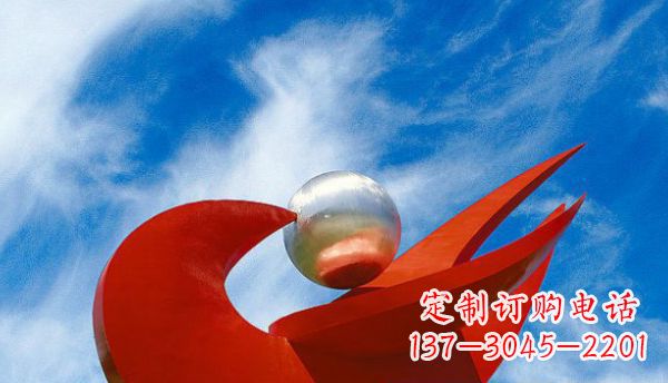 湖南不锈钢抽象鸽子广场雕塑