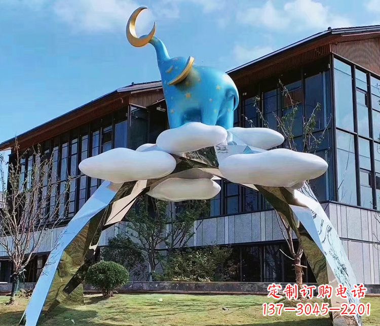 湖南不锈钢抽象拱门雕塑