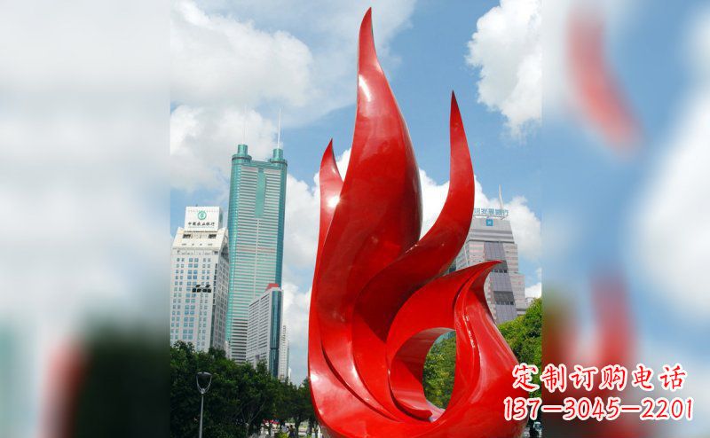 湖南不锈钢抽象孔雀雕塑 (2)