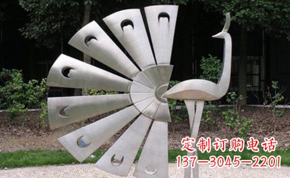 湖南不锈钢抽象孔雀