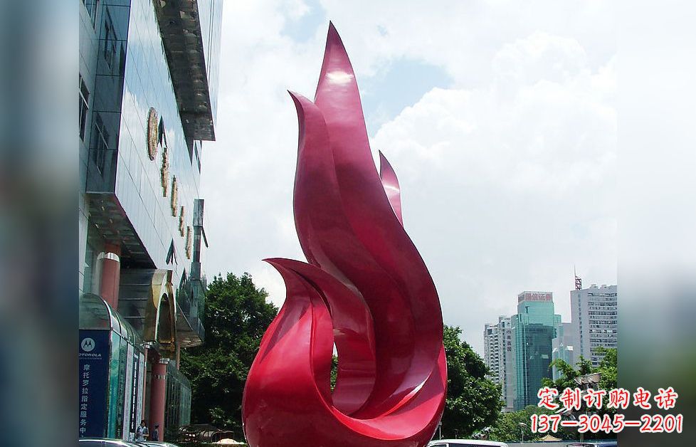 湖南不锈钢抽象孔雀广场景观雕塑
