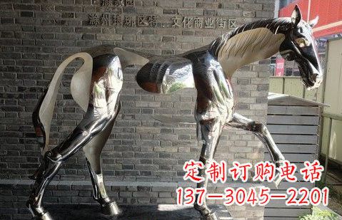 湖南不锈钢抽象马雕塑