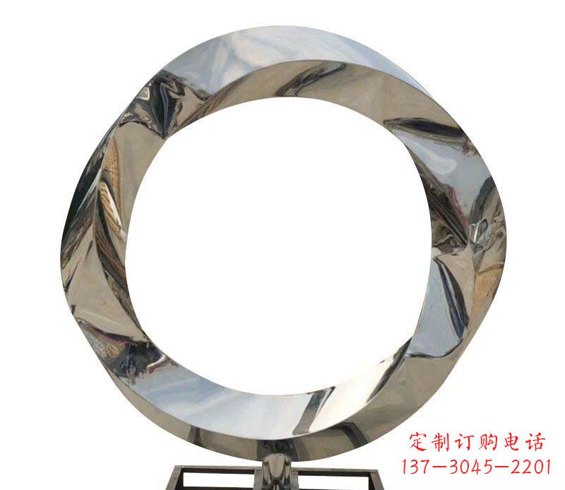湖南不锈钢抽象圆环