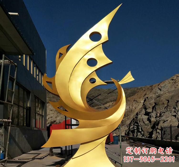 湖南不锈钢大型凤凰雕塑