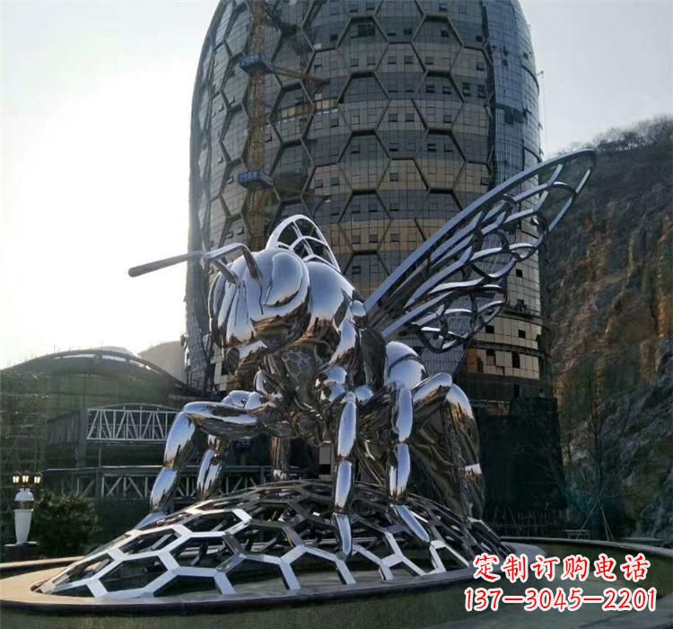 湖南不锈钢大型广场蚂蚁雕塑
