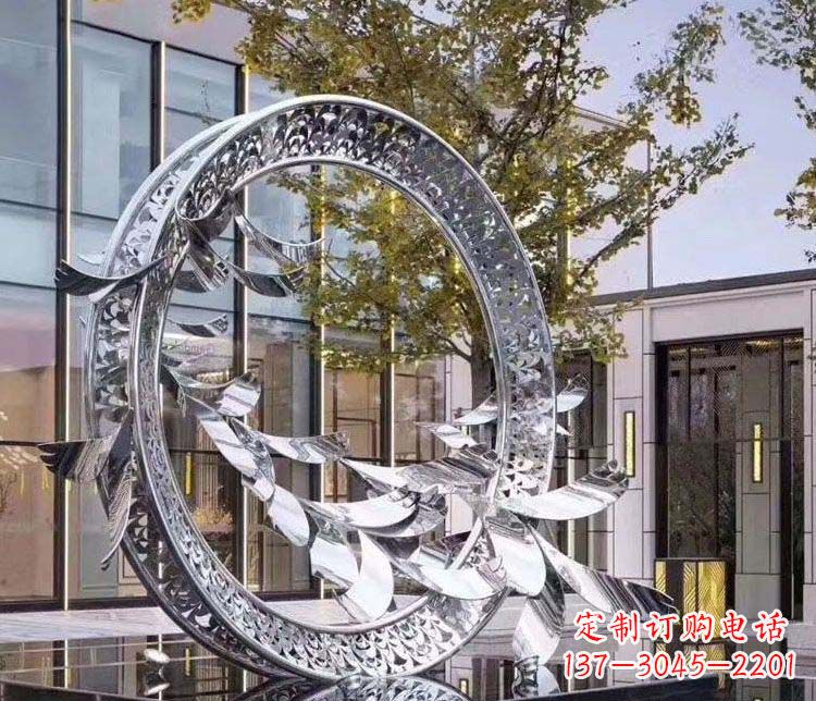 湖南不锈钢大雁雕塑