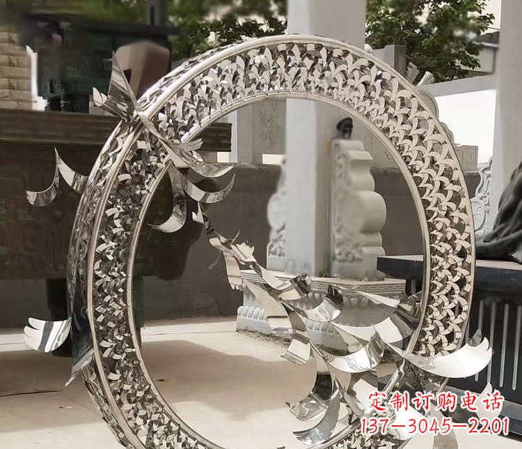湖南不锈钢大雁景观雕塑 112