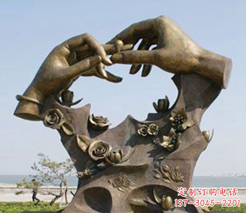 湖南不锈钢戴戒指雕塑