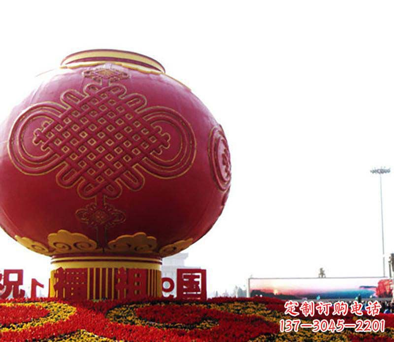 湖南不锈钢灯笼雕塑