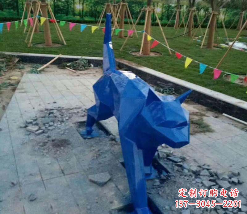 湖南不锈钢动物雕塑