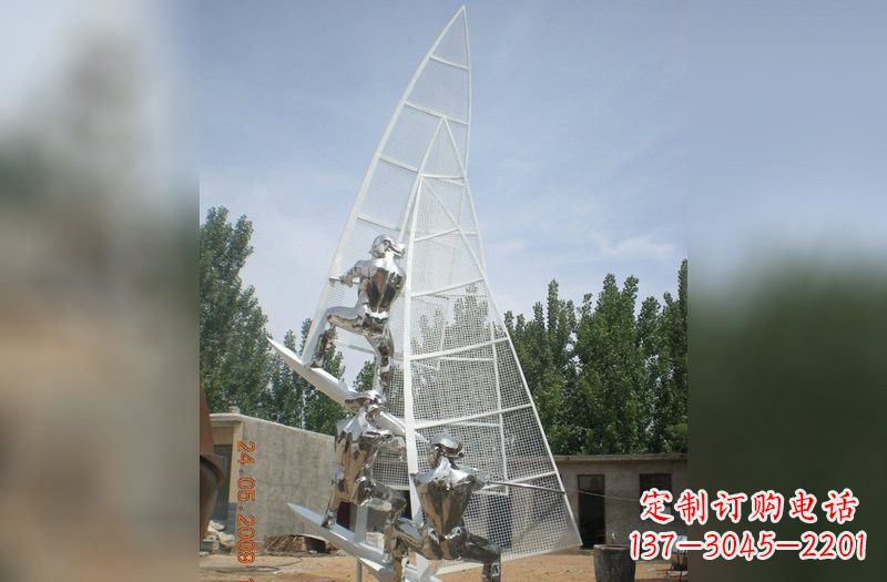 湖南不锈钢帆船比赛雕塑