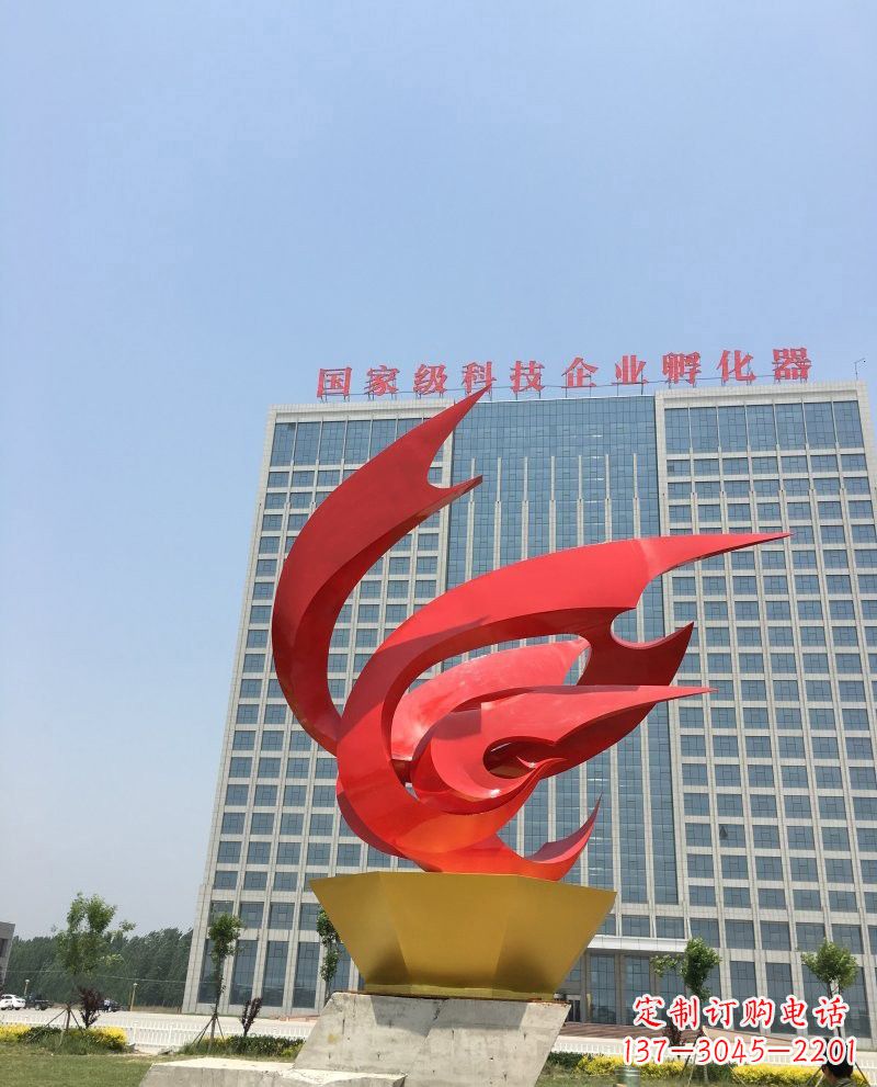湖南不锈钢凤凰雕塑222