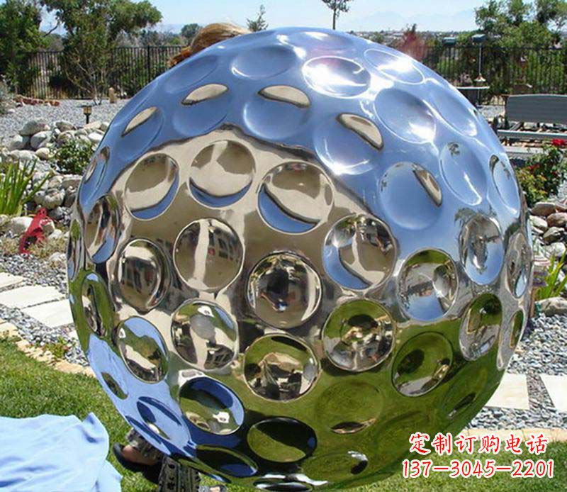 湖南精致的不锈钢高尔夫雕塑