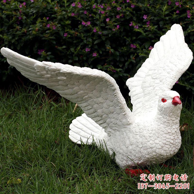 湖南不锈钢鸽子雕塑