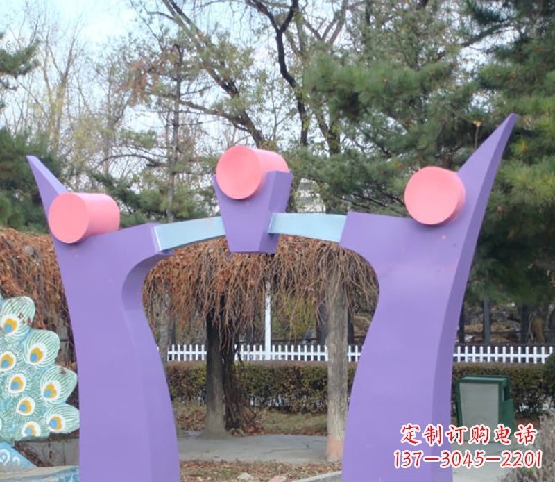 湖南不锈钢公园不锈钢拱门雕塑